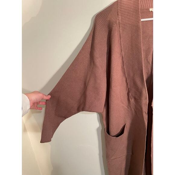Mystree Structured Open Front Longlined Cardigan - Picture 5 of 11